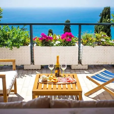 Appartamento Il Grande Blu - Vista Panoramica Sul Golfo Ospedaletti Esterno foto